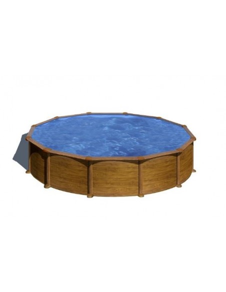 Piscina Gre redonda Serie Mauritius 550cm KITPR558WO | GRE