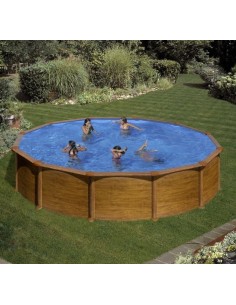Piscina Gre redonda Serie Mauritius 550cm KITPR558WO | GRE 2