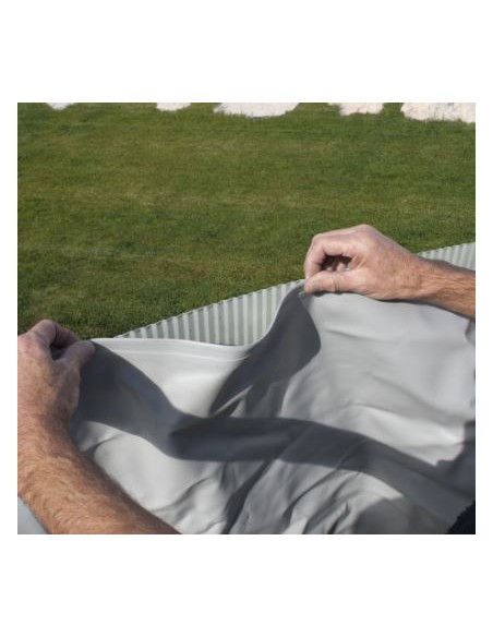 Piscina Gre redonda Serie Groenlandia 550cm KITPR558N | GRE