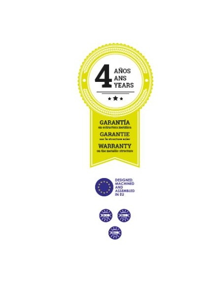 Piscina Gre redonda imitación Nórdica 350cm PR358N | GRE