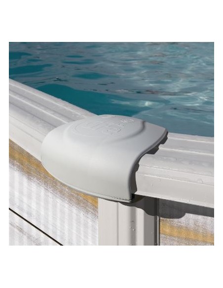 Piscina Gre redonda imitación Nórdica 350cm PR358N | GRE
