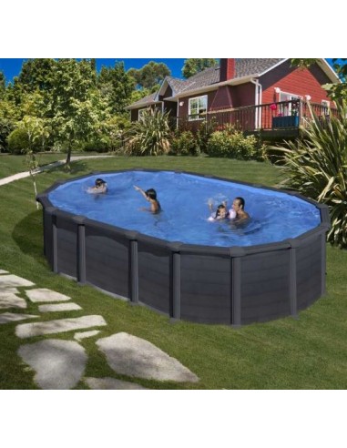 Piscina GRE Ovalada Serie Capri 610 x 375 x 132 KITPROV6188GF