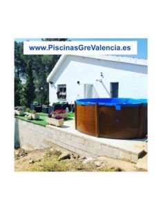 Piscina Gre redonda Serie Pacific 460 x 120 KIT460W 2