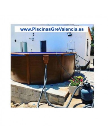 Piscina Gre redonda Serie Pacific 460 x 120 KIT460W
