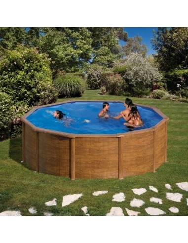 Piscina Gre redonda Serie Pacific 460 x 120 KIT460W