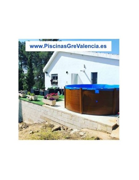 Piscina Gre redonda Serie Sicilia 460 x 120 KITPR453W