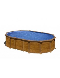 Piscina GRE Ovalada Serie Amazonia 610 x 375 x 132 KITPROV6188WO