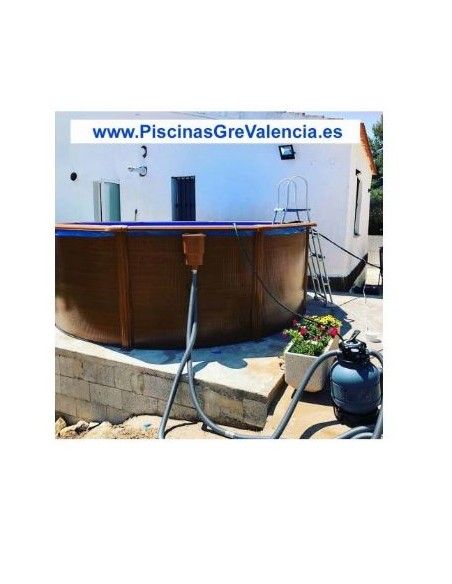 Piscina Gre redonda Serie Sicilia 350 x 120 P350W