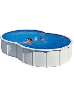 Piscina GRE con forma de 8 Serie Varadero 640 x 390 x 120.