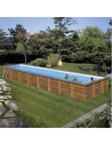 Piscina desmontable de madera Gre Mint