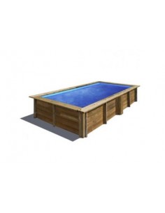 Piscina desmontable GRE de madera Lemon