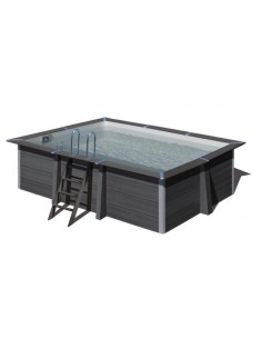 Piscina desmontable Gre de composite rectangular 466cm