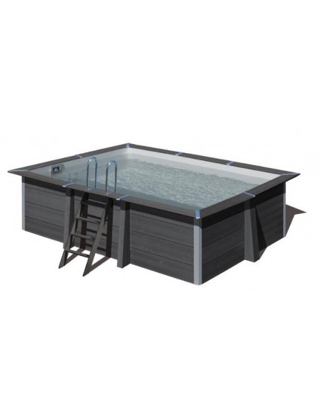 Piscina desmontable Gre de composite rectangular 466cm