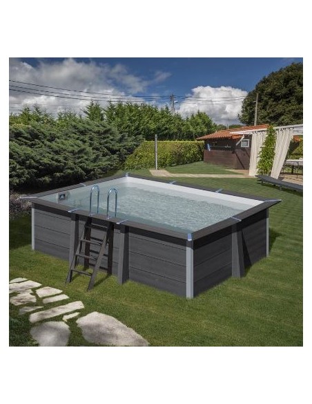 Piscina desmontable Gre de composite rectangular 466cm