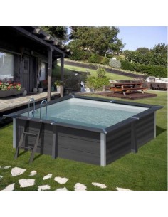 Piscina gre de composite Avantgarde cuadrada 326x326x96 2