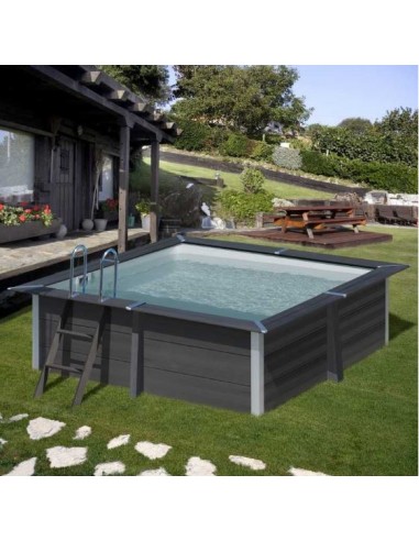 Piscina gre de composite Avantgarde cuadrada 326x326x96