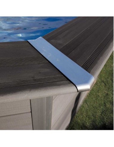 Piscina desmontable Gre de composite ovalada 524x386x↨124cm