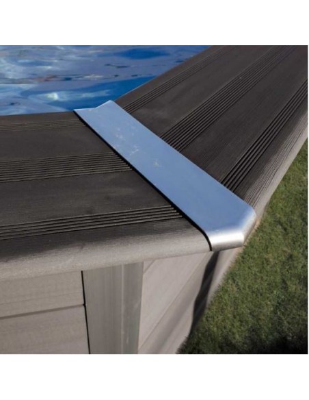 Piscina desmontable Gre de composite ovalada 524x386x↨124cm