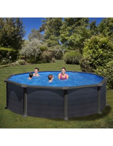 Piscina gre circular aspecto grafico 350 x 132