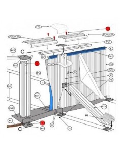 Kit tornillos rosca chapa KIT145ROSP Servicio Técnico Oficial GRE