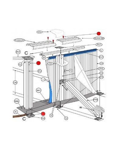 Repuestos piscinas KIT10ROS16P Servicio Técnico Oficial GRE