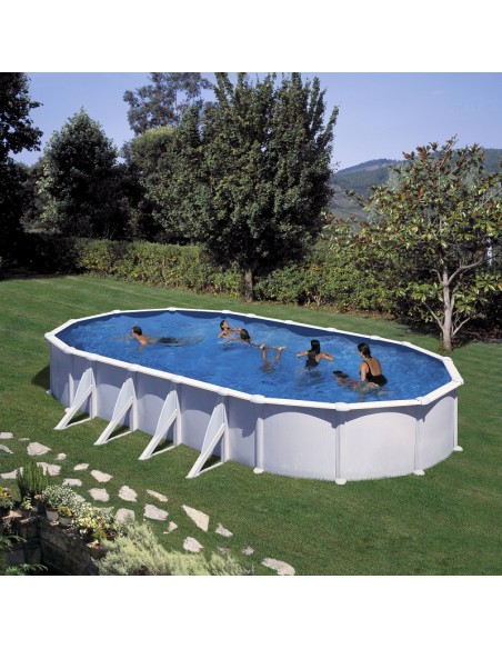 Piscina GRE Ovalada Serie Atlantis 915 x 470 x 132 / SAT Oficial
