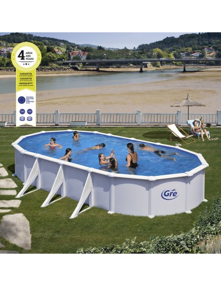 Piscina Gre Ovalada serie Privilege 730 x 375 x 132 SAT Oficial