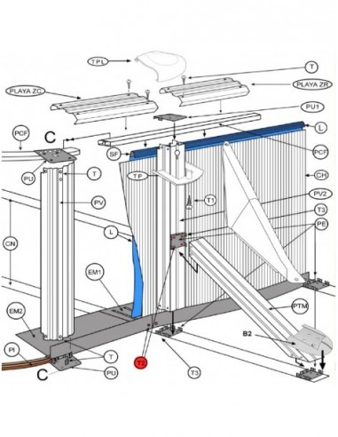 Kit tornillos tuercas y arandelas KIT36PTORALP Servicio Técnico Oficial GRE