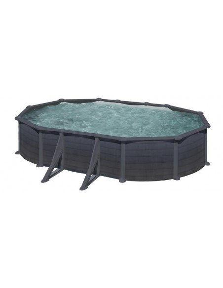 Piscina GRE ovalada serie Granada 500 x 300 x 132 / GRE