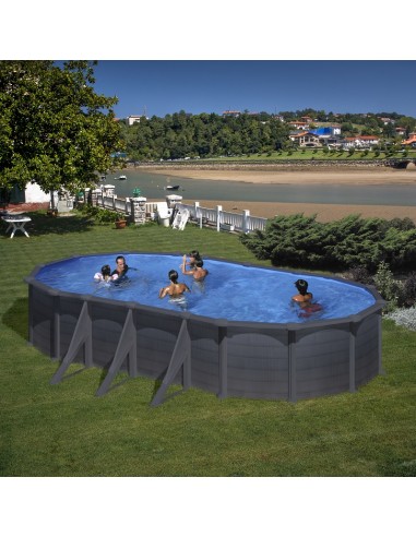 Piscina GRE ovalada serie Granada 730 x 375 x 132 GRE