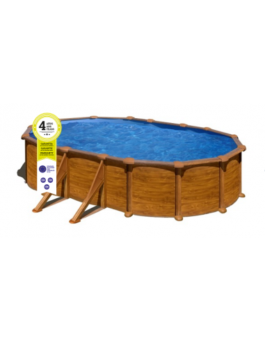 Piscina GRE ovalada serie Mauritius 500 x 300 x 132 GRE