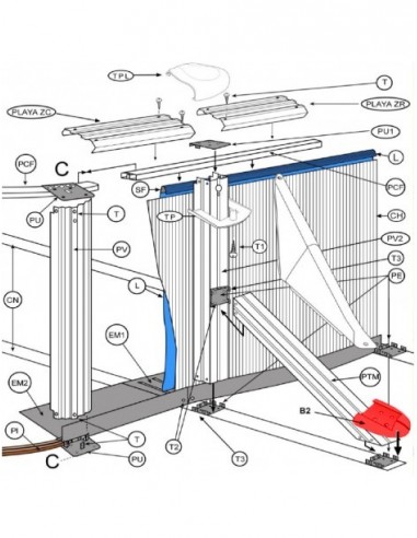 Repuestos piscinas desmontable gre PIOBLICUOGP Servicio Técnico Oficial GRE