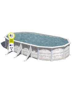 Piscina GRE ovalada serie Groenlandia 730 x 375 x 132 GRE 2