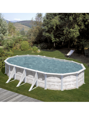 Piscina GRE ovalada serie Groenlandia 730 x 375 x 132 GRE