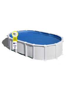 Piscina GRE Ovalada Serie Haití 610 X 375 X 132 KITPROV6188 2