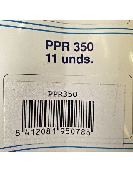 Juego perfiles diámetro 350 altura 90 Ref PPR350