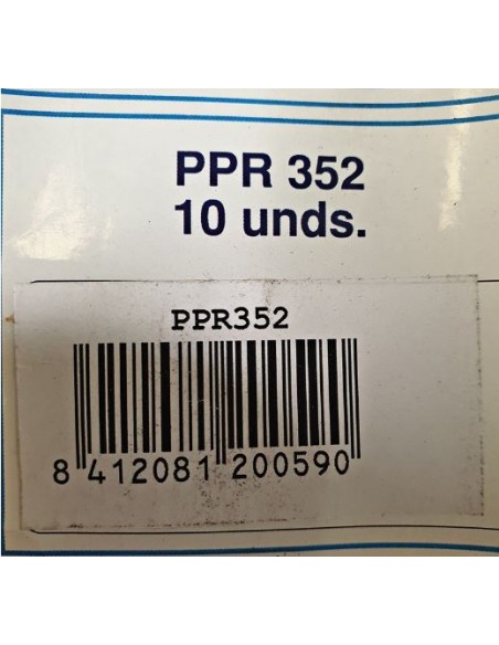 Juego perfiles diámetro 350 altura 120 Ref PPR352