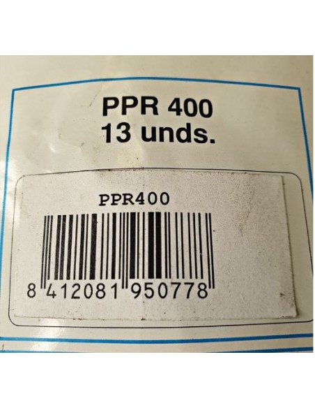 Juego perfiles diámetro 400 altura 90 Ref PPR400