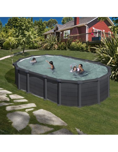 Piscina GRE Ovalada Serie Capri 610 x 375 x 132 KITPROV6188GF