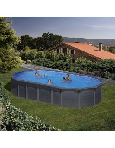 Piscina GRE Ovalada Serie Capri 730 x 375 x 132 KITPROV7388GF