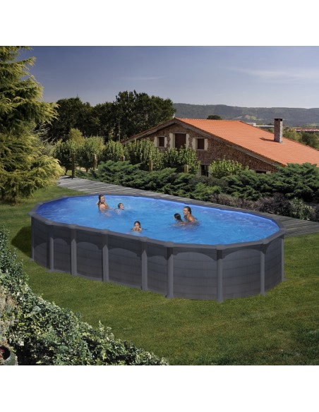 Piscina GRE Ovalada Serie Capri 730 x 375 x 132 KITPROV7388GF
