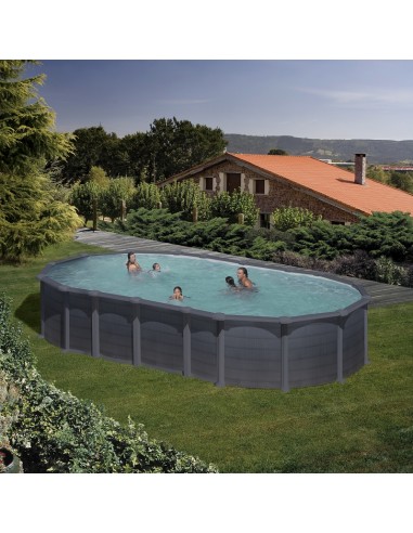 Piscina GRE Ovalada Serie Capri 730 x 375 x 132 KITPROV7388GF