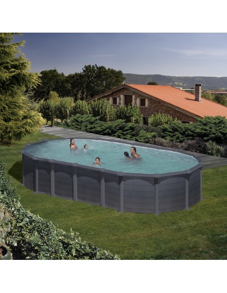 Piscina GRE Ovalada Serie Capri 730 x 375 x 132 KITPROV7388GF