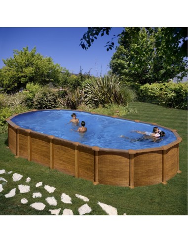 Piscina GRE Ovalada Serie Amazonia 730 x 375 x 132 KITPROV7388WO
