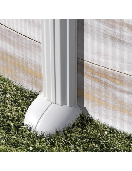 Piscina GRE ovalada serie Islandia 730 x 375 x 132 KITPROV7388N