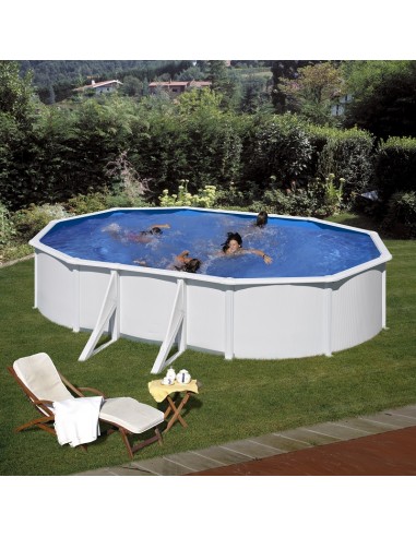 Piscina GRE ovalada serie Fidji 500 x 300 x 120 KIT500ECO