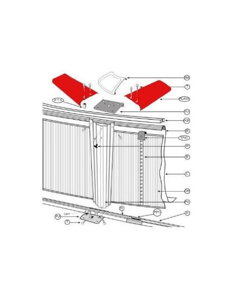 Repuestos piscinas gre PLY150080910