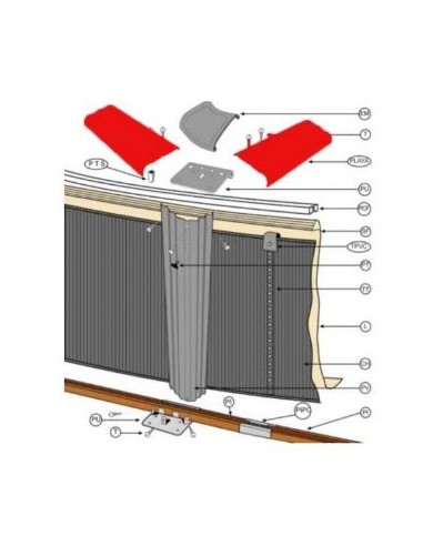 Repuestos piscinas desmontables gre PLYG15101400