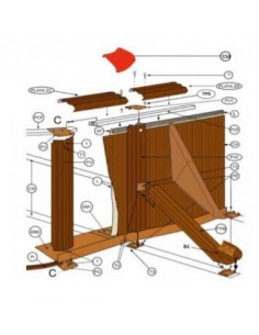 Repuestos piscinas desmontables gre PLYW15021095