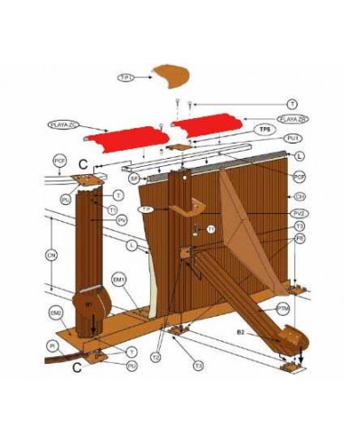 Repuestos piscinas desmontables gre PLYW15100820